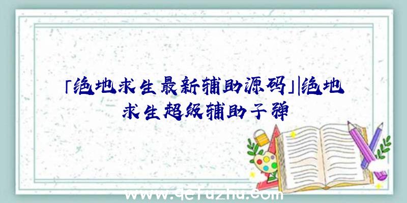 「绝地求生最新辅助源码」|绝地求生超级辅助子弹